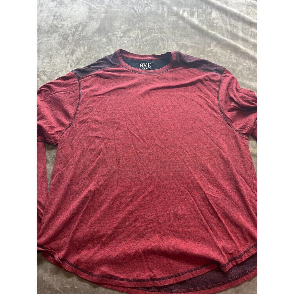 Buckle BKE Mens 2XL Red‎ Pullover Sweater Cotton Crew Neck